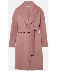 Max Mara - Mantel Messi Aus Schurwolle - Lyst