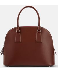 The Row - Nina Small Leather Tote Bag - Lyst