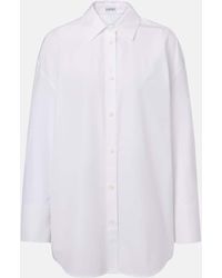 Loewe - Cotton Poplin Shirt - Lyst