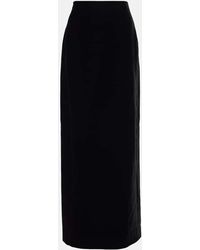 Wardrobe NYC - Velvet Maxi Skirt - Lyst