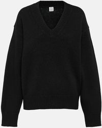 Totême - Pullover in lana e cashmere - Lyst