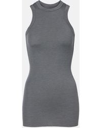 Phoebe Philo - Ribbed-Knit Wool Tank Top - Lyst