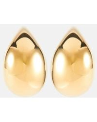 Bottega Veneta - Vergoldete Ohrringe aus Sterlingsilber - Lyst