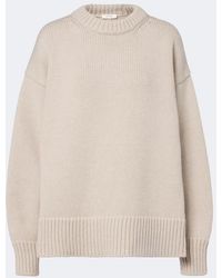 The Row - Ophelia Wool And Cashmere Sweater - Lyst