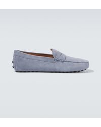 Tod's - Mocasines Gommino De Ante - Lyst