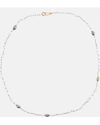 Sophie Buhai - Mermaid Necklace With Freshwater Pearls And 18kt Gold-plated Silver Beads - Lyst