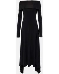 Max Mara - Robe Longue Gerla A Encolure Bardot - Lyst