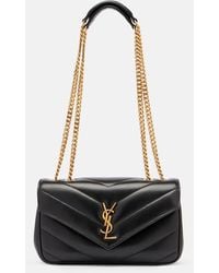 Saint Laurent - Loulou Small Leather Shoulder Bag - Lyst