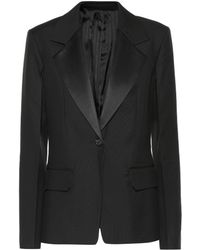 Helmut Lang Blazer mit Baumwollanteil - Schwarz