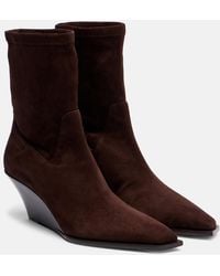 Jimmy Choo - Hadley 60 Suede Ankle Boots - Lyst