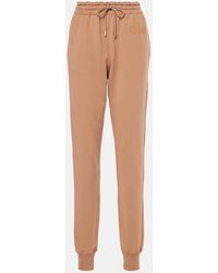 Chloé - Pantalones Deportivos De Algodon - Lyst