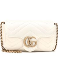 gucci mini marmont matelassé shoulder bag