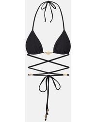 SAME - Verziertes Bikini-Oberteil - Lyst
