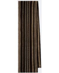RRL - Wool Jacquard Scarf - Lyst