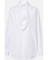 Maison Margiela - Cotton Poplin Shirt - Lyst