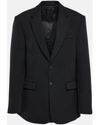 Wardrobe NYC - Blazer monopetto in lana oversize - Lyst