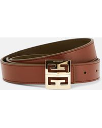 Givenchy - 4g Leather Belt - Lyst
