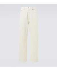 FRAME - The Baggy High-Rise Wide-Leg Jeans - Lyst