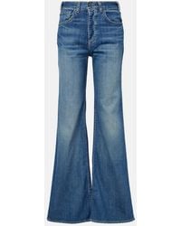 Nili Lotan - Jeans Bootcut Terrell A Vita Alta - Lyst