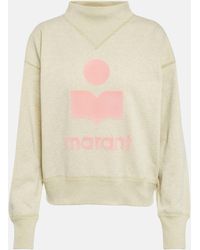 Isabel Marant - Moby Melange-knit Cotton-blend Sweater - Lyst