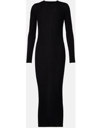 KHAITE - Sigrid Wool Maxi Dress - Lyst