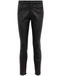 AG Jeans - Pantalones Skinny Farrah De Tiro Alto - Lyst