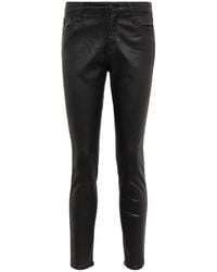 AG Jeans - Pantaloni Skinny Farrah A Vita Alta - Lyst