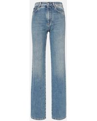 Dolce & Gabbana - High-Rise Wide-Leg Jeans - Lyst