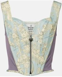 Vivienne Westwood - Bustier Classic con stampa - Lyst