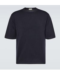 John Smedley - T-shirt Tindall in jersey di cotone - Lyst