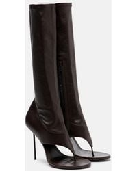 Paris Texas - Lidia 105 Leather Knee-High Boots - Lyst