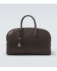 Saint Laurent - Weekender Bowling Small Aus Leder - Lyst