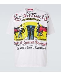Junya Watanabe - X Levi's Printed Cotton Jersey T-Shirt - Lyst