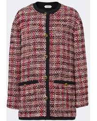 Versace - Jacke La Medusa Aus Tweed - Lyst