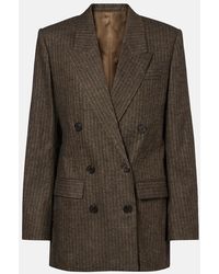 Isabel Marant - Jevima Chalk Stripe Suit Jacket - Lyst