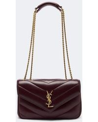 Saint Laurent - Loulou Small Leather Shoulder Bag - Lyst