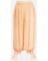 Chloé - Pantaloni Barrel - Lyst