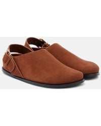 A.Emery - Louis Suede Slingback Flats - Lyst