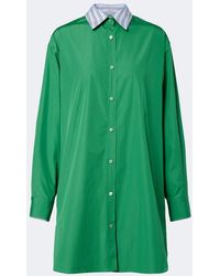 Loewe - Double L Cotton Poplin Shirt Dress - Lyst