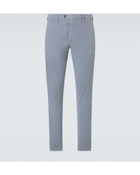 Canali - Cotton Chinos - Lyst