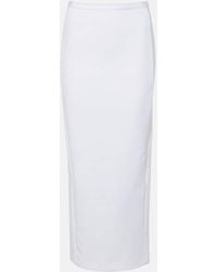 Max Mara - Charme High-Rise Jersey Pencil Skirt - Lyst