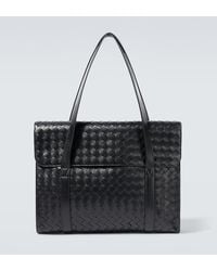 Bottega Veneta - Porte-Documents Classic Portfolio Intrecciato En Cuir - Lyst