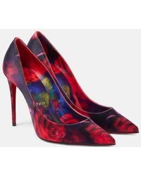Christian Louboutin - Kate 100 Satin Pump - Lyst