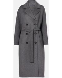 Max Mara - Paul Double-Breasted Virgin Wool Coat - Lyst
