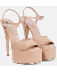 Paris Texas - Pamela Suede Sandals - Lyst