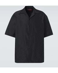 Gucci - Hemd Aus Baumwolle Und Seide - Lyst