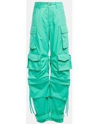 The Attico - Fern Cotton Canvas Cargo Pants - Lyst