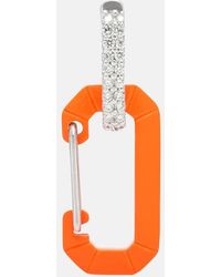 Eera - Chiara Small 18Kt And Diamond Single Earring - Lyst
