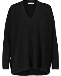 Max Mara Gelosia Virgin Wool Sweater - Black