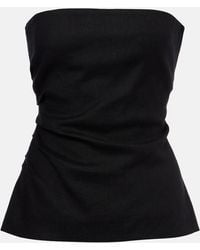 SIR. - Top Tubo Dorian En Mezcla De Lino - Lyst